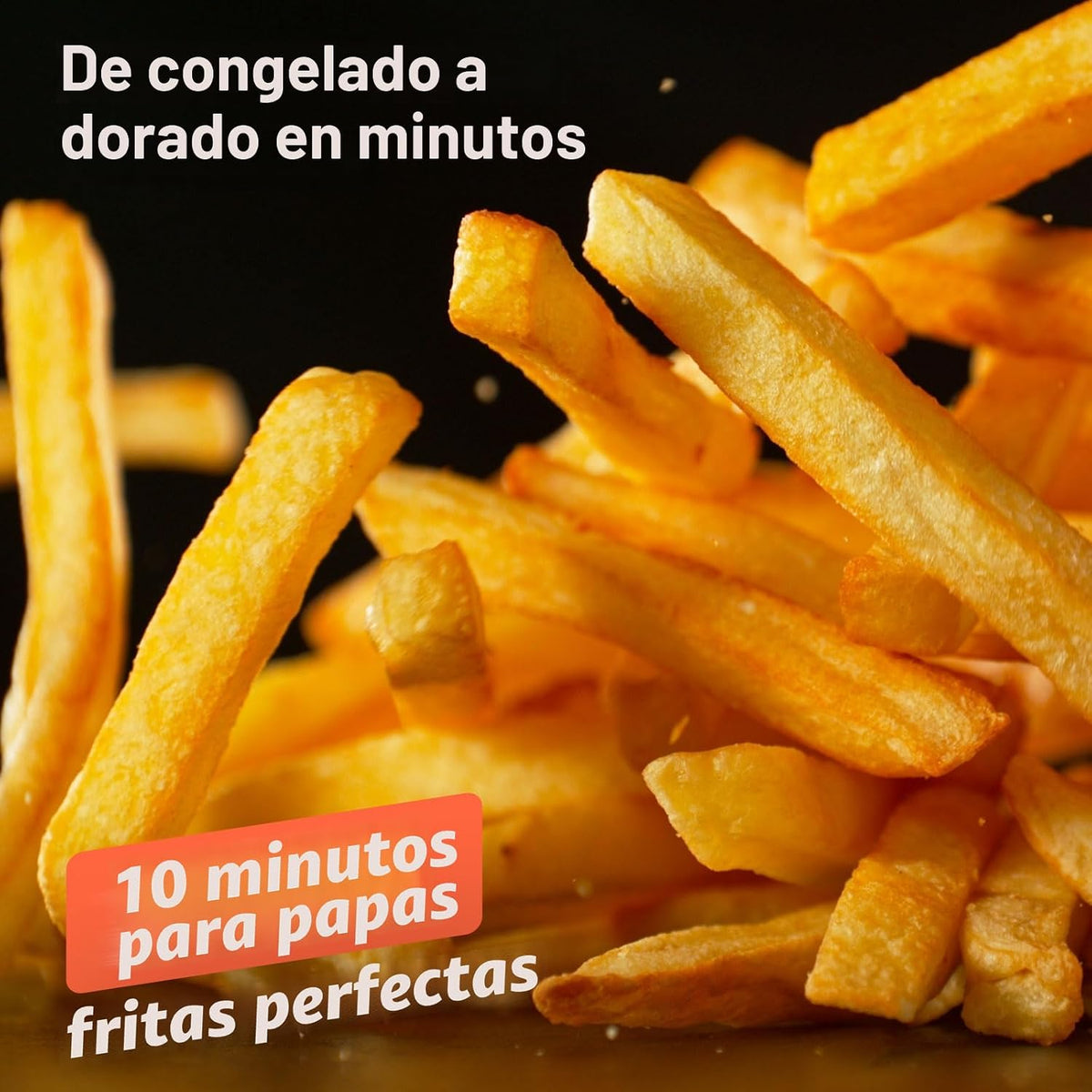 Cosori Lite - Freidora de aire pequeña de 2.1 cuartos de galón, revestimiento de cerámica, 4 en 1, 97% menos de aceite
