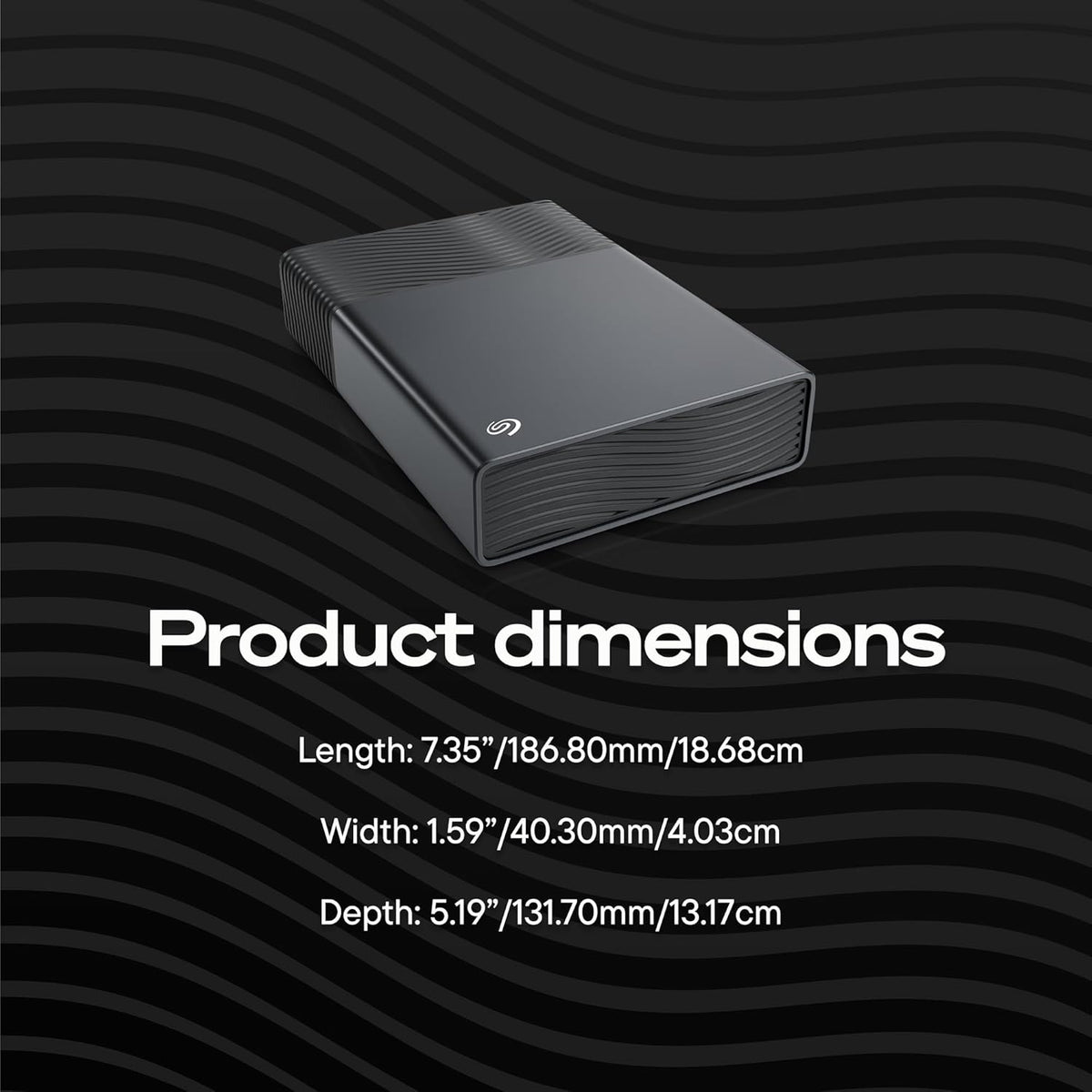 Seagate Disco duro externo One Touch de 8 TB HDD de sobremesa, comp...
