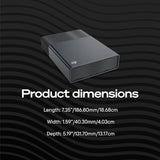 Seagate Disco duro externo One Touch de 8 TB HDD de sobremesa, comp...