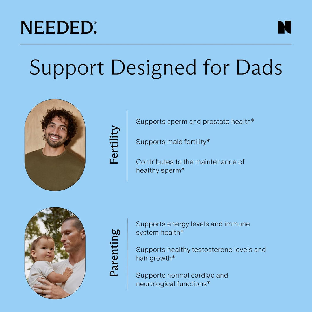 Needed. Multivitamínico para hombres \u2013 25 nutrientes óptimos p...