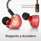 Audiovance Vibes 202M HiFi Auriculares con cable Auriculares intrauditivos