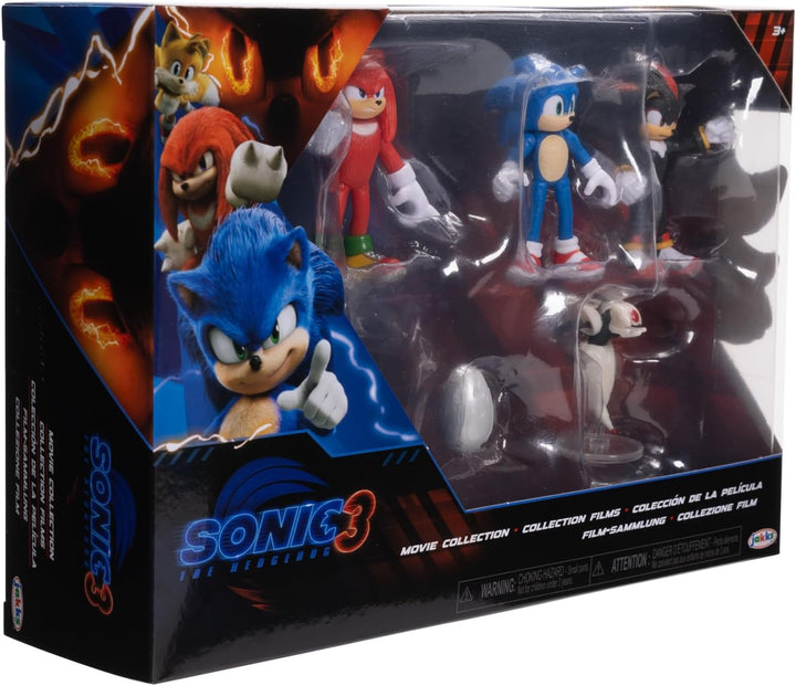 Sonic The Hedgehog 3 figuras de acción de película de 2.5 pulgadas,...