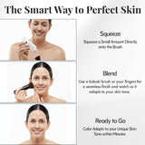 Jerome Alexander My Color - Base autoajustable, maquillaje facial h...