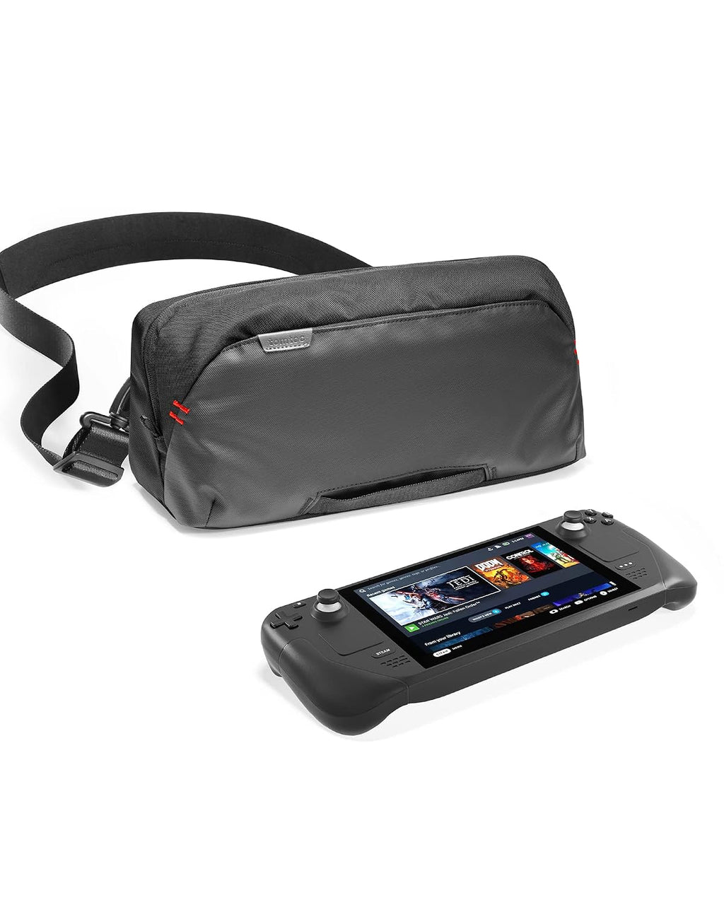 Tomtoc - Funda de transporte para Steam Deck/OLED/Nintendo Switch 2/ROG
