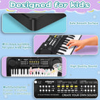 Piano de teclado para niños, BIGFUN de 37 teclas para niños pequeños