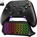 TiMOVO Teclado retroiluminado RGB para control de juegos Xbox, negro