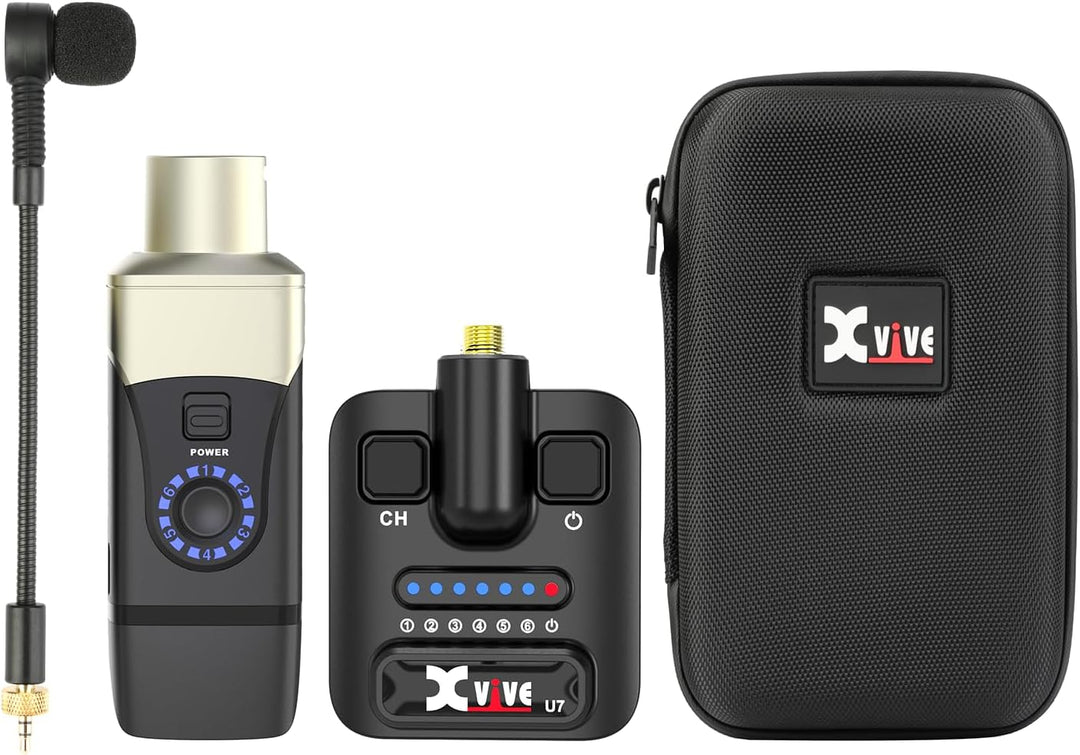 Xvive U7 Sistema Inalámbrico para Saxofón y Trompeta con Transmisor...