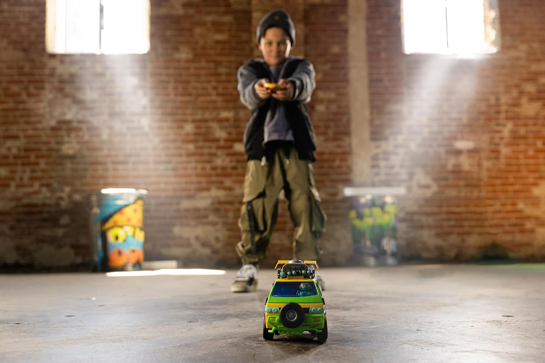 Teenage Mutant Ninja Turtles Juguete de Pizza Blaster RC Vehículo c...
