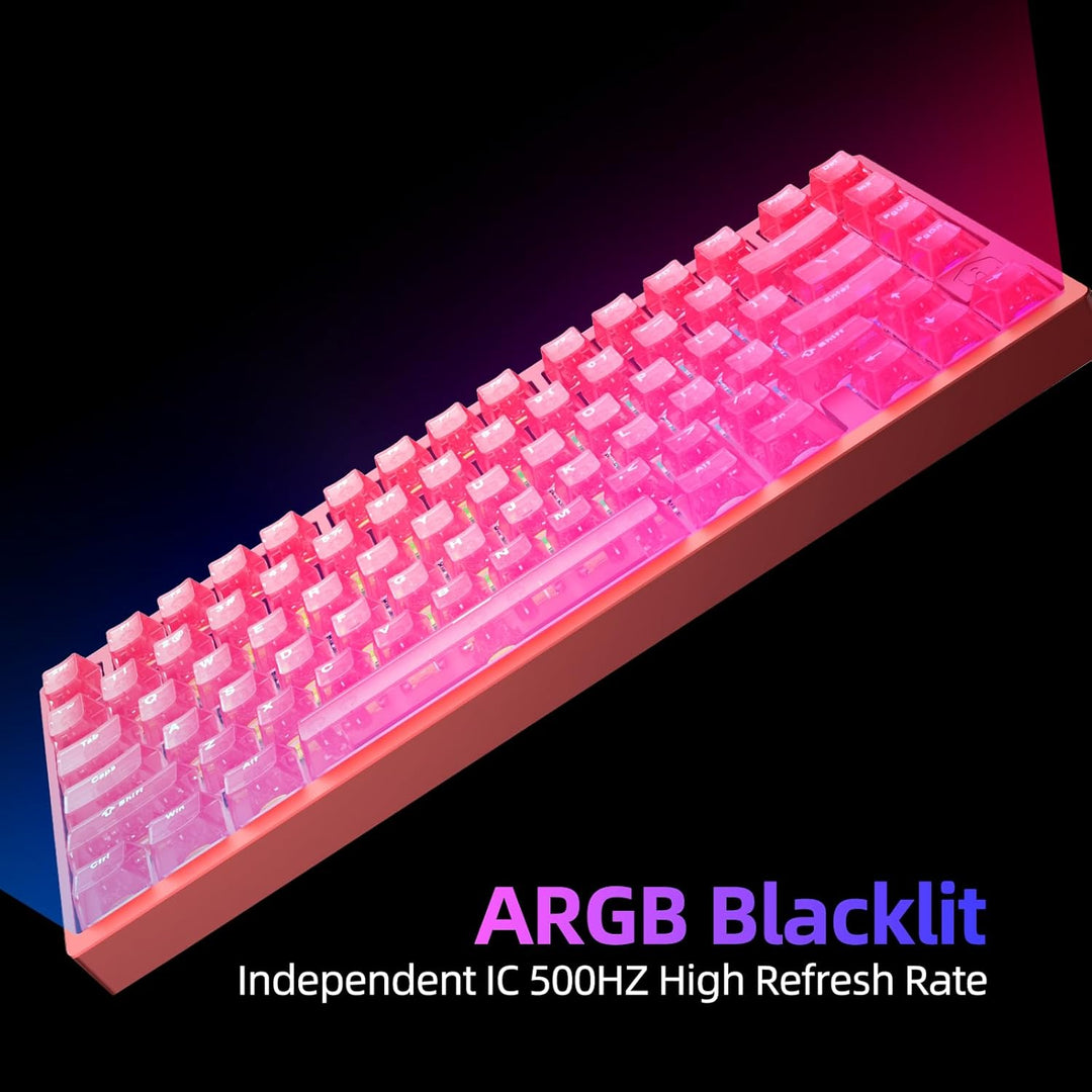 IROK MG75MAX Teclado con interruptor magnético con cable de 81 tecl...