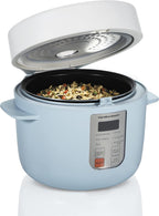 Hamilton Beach Arrocera digital programable y vaporizador de alimentos