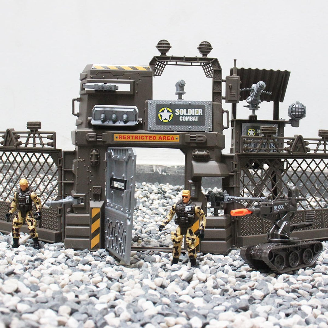 Fisca Set de Juguetes Militares - Juego de Figuras de Acción de Sol...