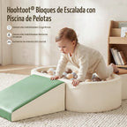 Hoohtoot Juguetes de escalada para niños pequeños, bloques de espuma con