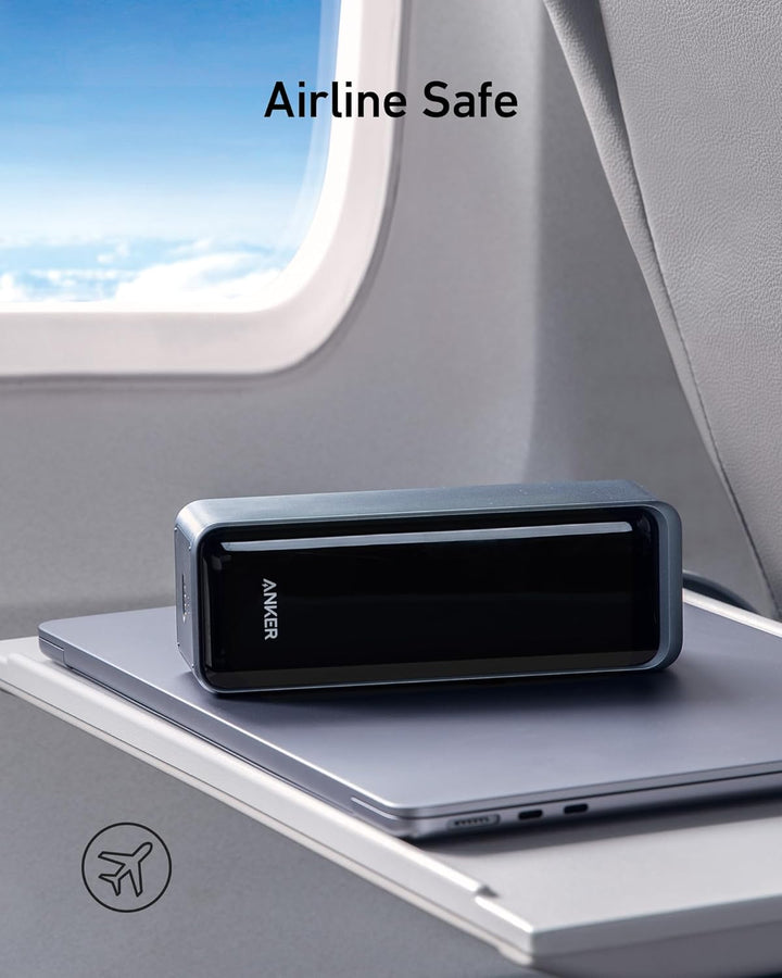 Anker Prime Power Bank, Cargador portátil de 27,650 mAh con 3 puert...