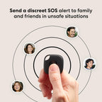 Life360 Tile - Rastreador Bluetooth, buscador de llaves y localizador de artículos para llaves, bolsas y más. Buscador de teléfonos. Compatible con iOS y Android. Paquete de 2 (negro)