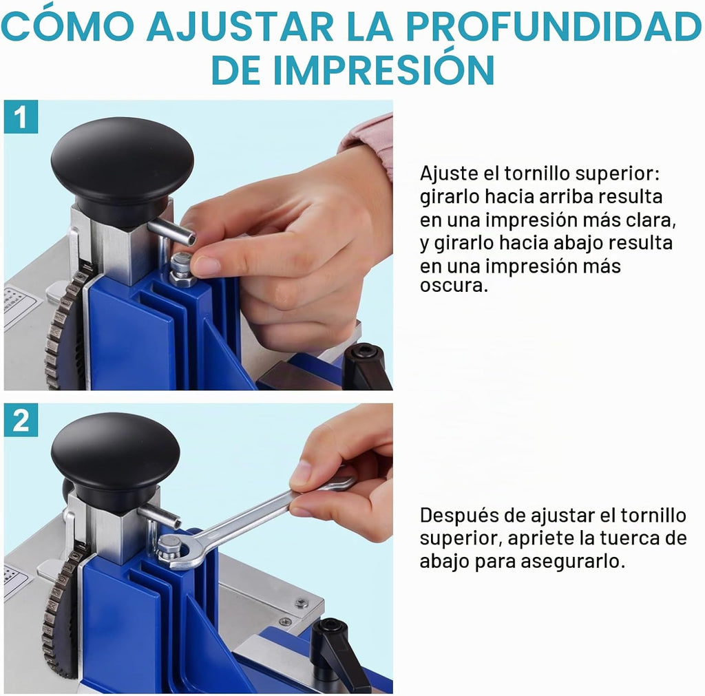 Máquina de estampado de placa de identificación del metal de Consfly