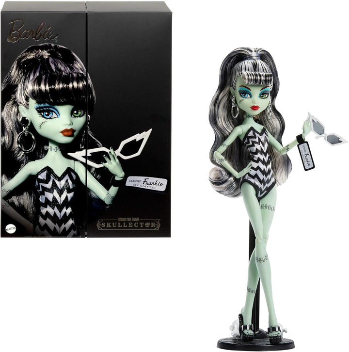 Monster High x Barbie Muñeca Frankie Stein con traje de