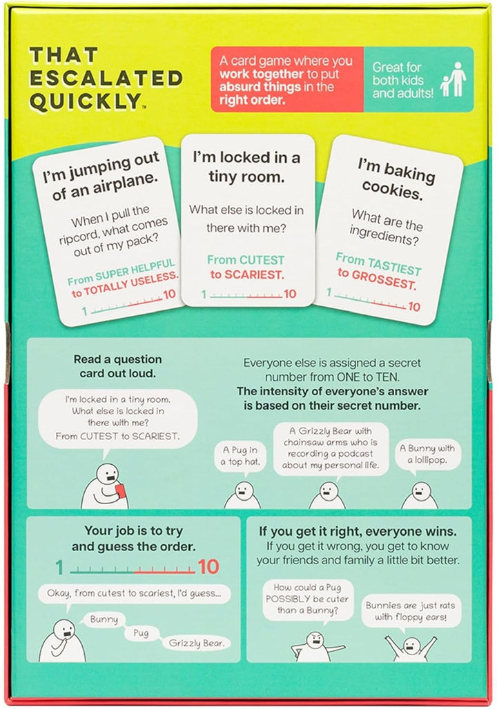 That Escalated Quickly de Exploding Kittens 2-8 jugadores