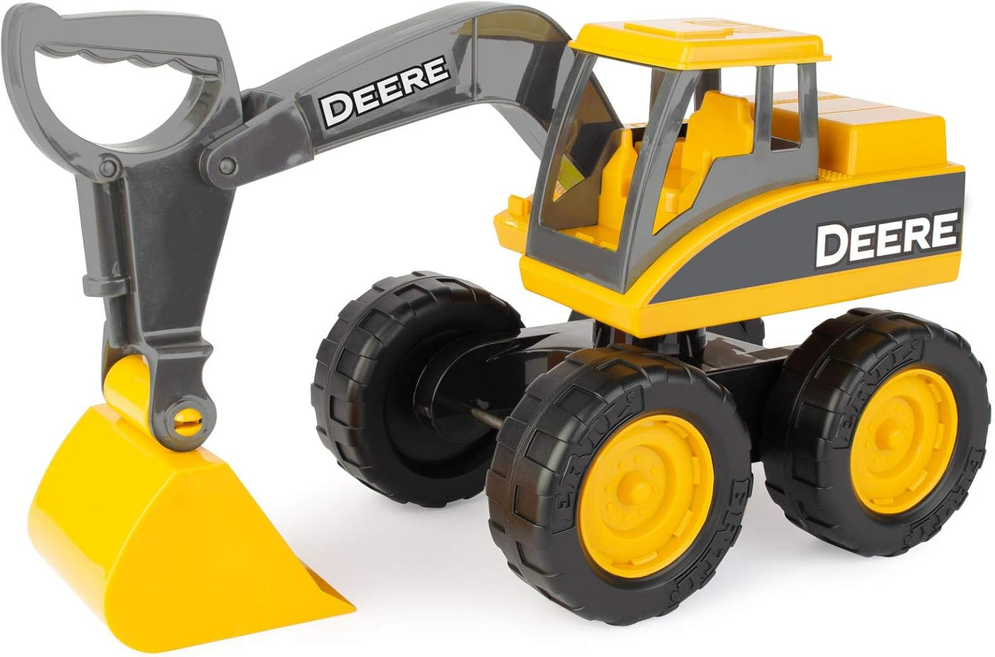 TOMY John Deere Sandbox Big Scoop Excavadora de juguete con cama de...