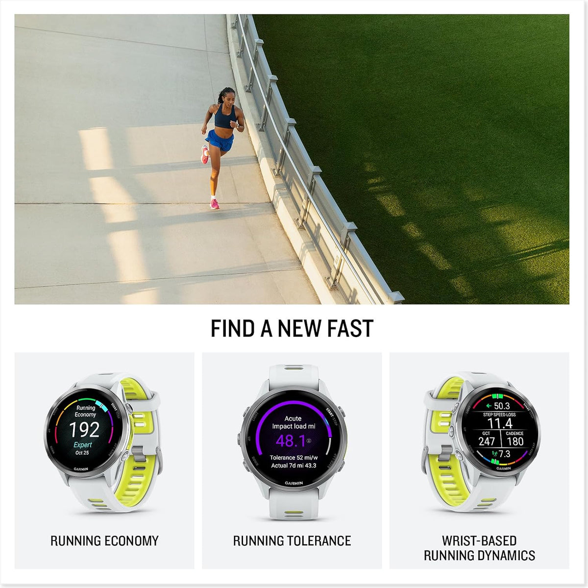 Garmin Paquete de reloj inteligente Forerunner 970 Pro, Titanio