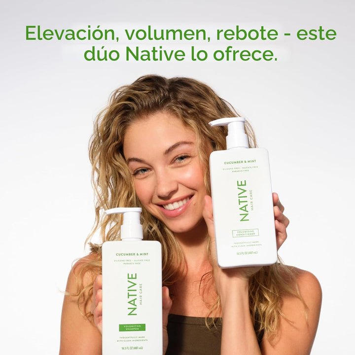 Native El champú y el acondicionador contienen ingredientes derivad...