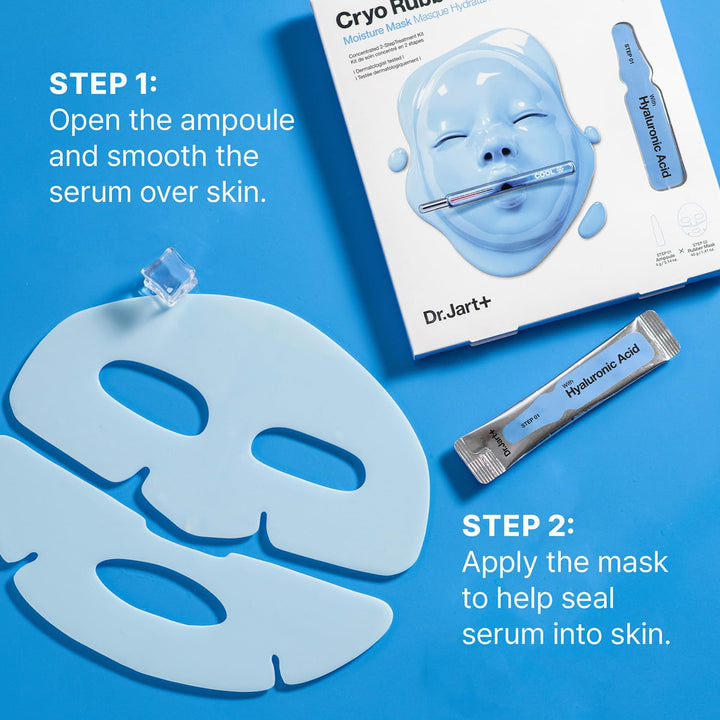 Dr.Jart+ Mascarilla facial coreana refrescante de goma criogénica |...