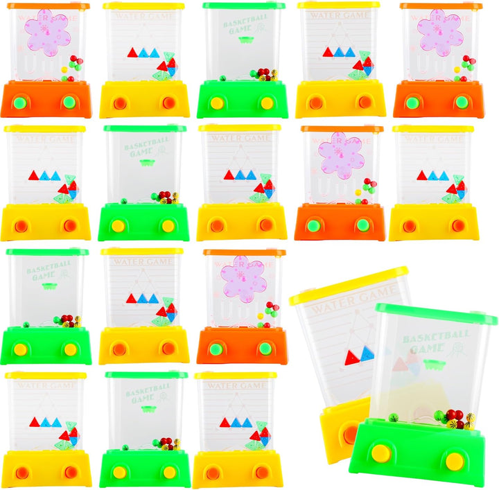 Rcanedny Paquete de 18 juegos de agua de mano, juego de anillo de l...