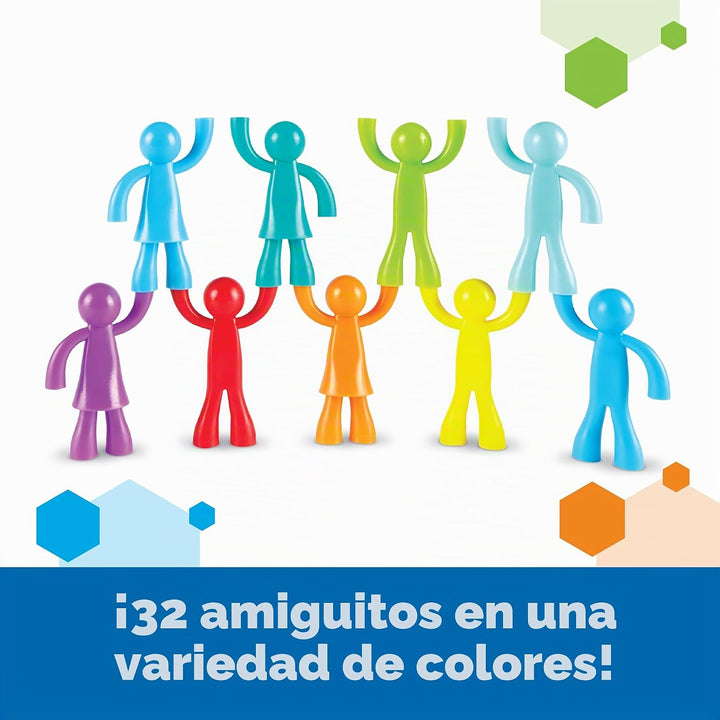 Recursos de aprendizaje Buddy Builders | Motor fino, juguete de coo...
