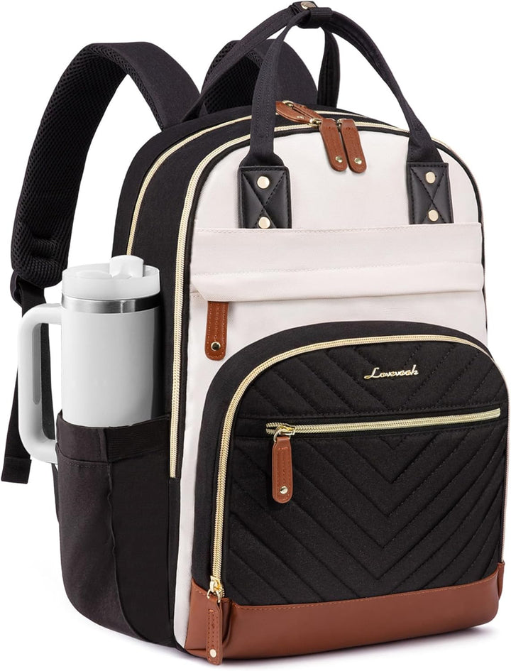 LOVEVOOK - Mochila para laptop para mujer, mochilas de viaje de tra...