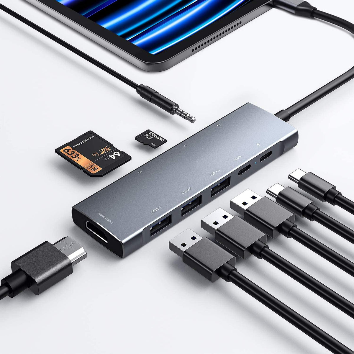 NXPGKEA, 9in1, hub USB 3.0