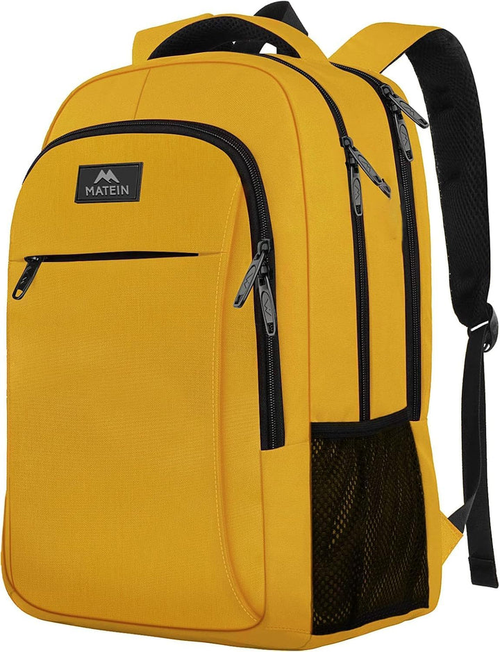 MATEIN - Mochila de viaje para laptop, resistente y antirrobo, idea...