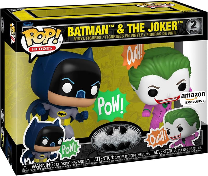 Funko POP! Heroes: Batman's 85th Anniversary - Joker\/Batman, p...