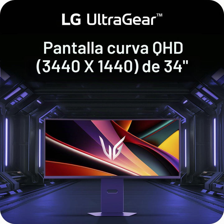 LG 34G600A-B - Monitor ultragear de 34 pulgadas WQHD (3440 x 1440)...