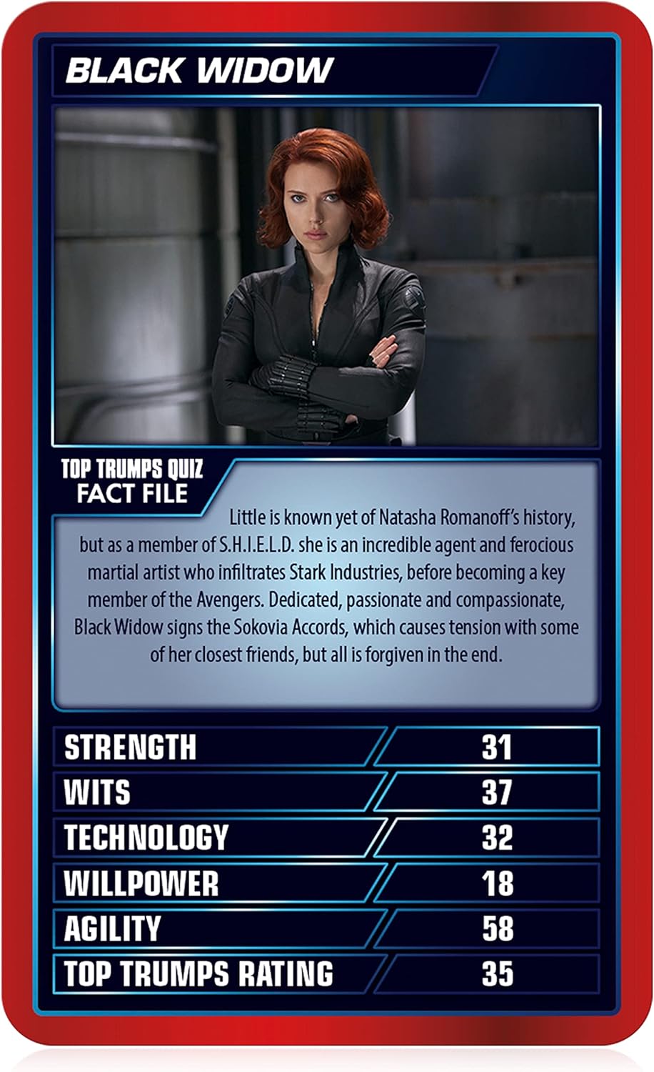 Top Trumps Juego de cartas Marvel - Juegos familiares para