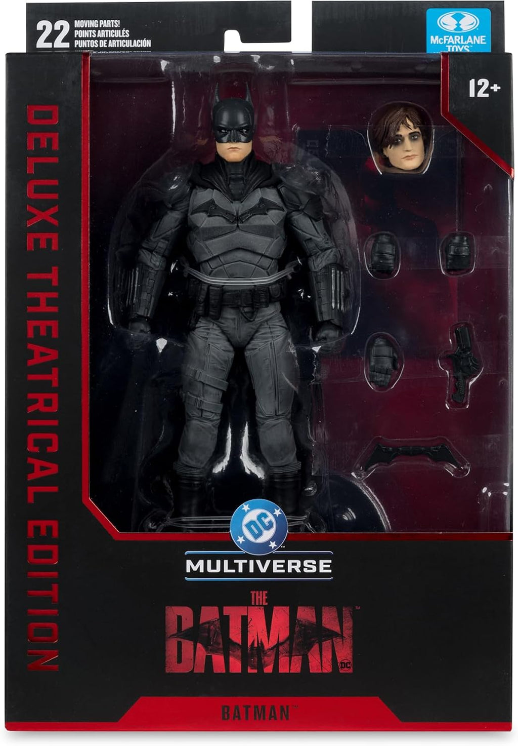 McFarlane Toys - DC Multiverse Batman (The Batman) Figura de acción de 7