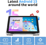 Tablet Android 15 de 10 pulgadas, 20 GB de RAM, 128 GB ROM 2 TB exp...