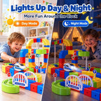 Dimoarch Juego de tren eléctrico para niños de 3, 4, 5, 6, 7, 8 años
