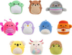 Squishmallows Paquete de 10 peluches originales de Micromallows
