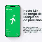Apple AirTag (2ª generación) - Paquete de 4: rastreador para llaver...