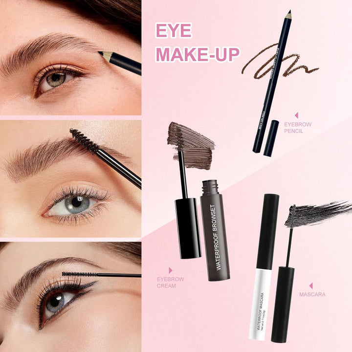 Kit completo de maquillaje para niñas, adolescentes, mujeres, kit d...