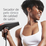 TREZORO Secador de pelo profesional para mujer, secador de pelo ión...