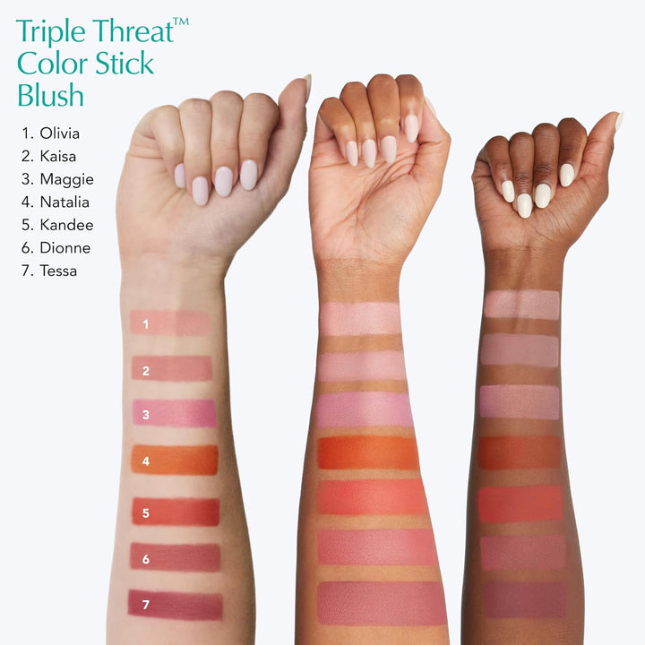 Thrive Causemetics Triple Threat Color Stick: palo de rubor crema c...
