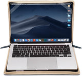 MOSISO - Funda para laptop, piel sintética, estilo vintage, para po...