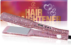 DORISILK Crystal Diamond - Plancha de pelo profesional de titanio de 2 pulgadas