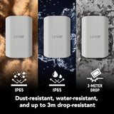 Lexar SSD externo ES5 de 1 TB, 2000 MB\/s R\/W, USB-C, magnético\/s...