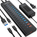 AGEEN, MKI-1200800C8, hub USB 3.2 de 16 puertos, alimentado