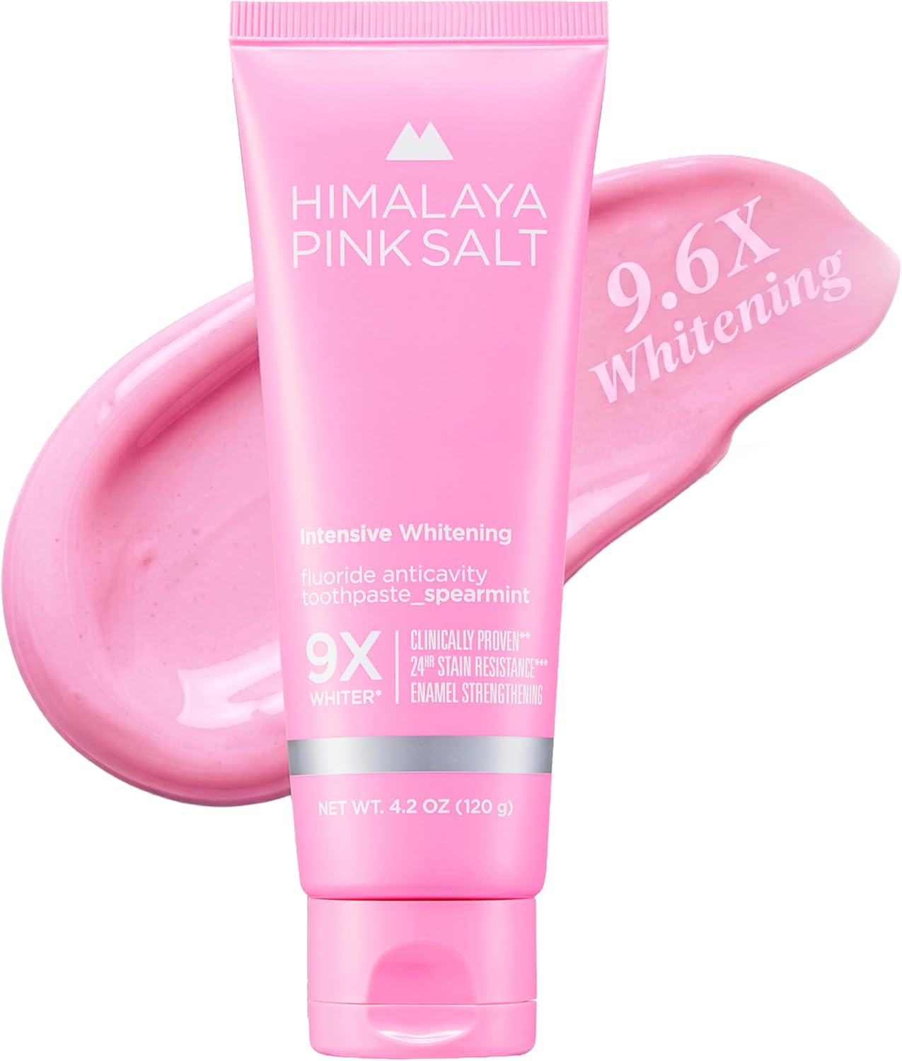 HIMALAYA PINKSALT Pasta de dientes blanqueadora intensiva, blanquea...