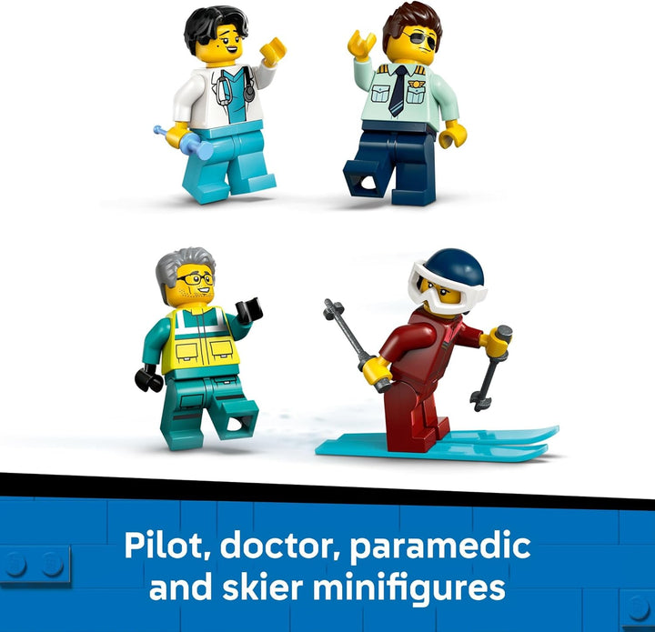 LEGO Juguete de construcción de avión de ambulancia aérea