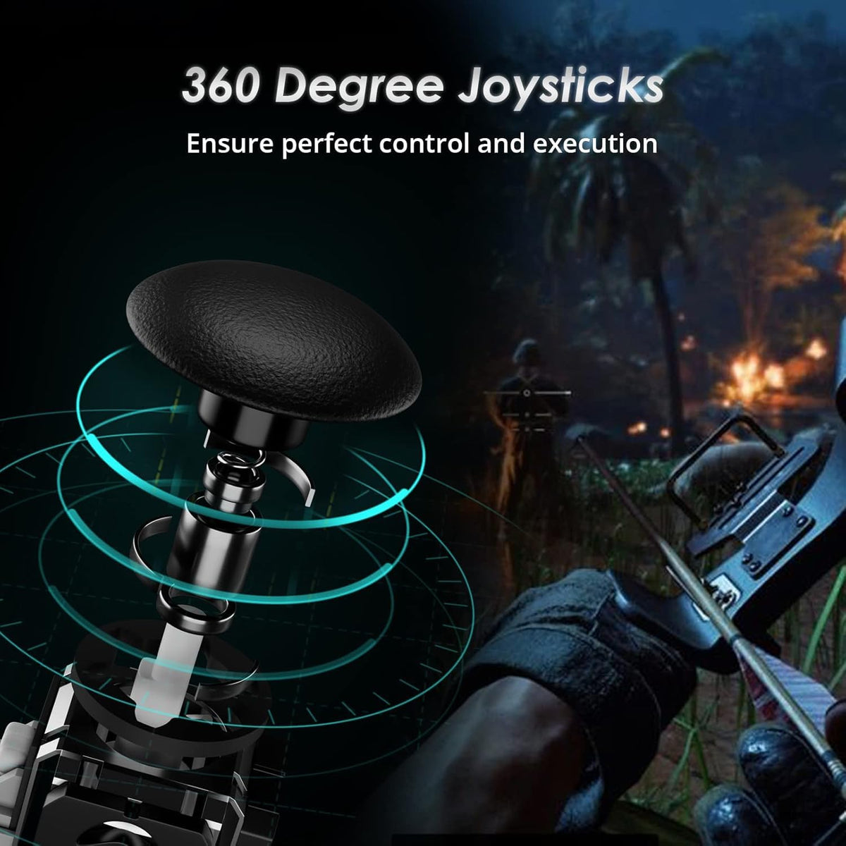 CHENGDAO Controlador para PS3 Controlador 2 Pack para PlayStation 3 Controlador Inalámbrico de Alto Rendimiento con Doble Vibración Control de Movimiento, Flame&Wolf