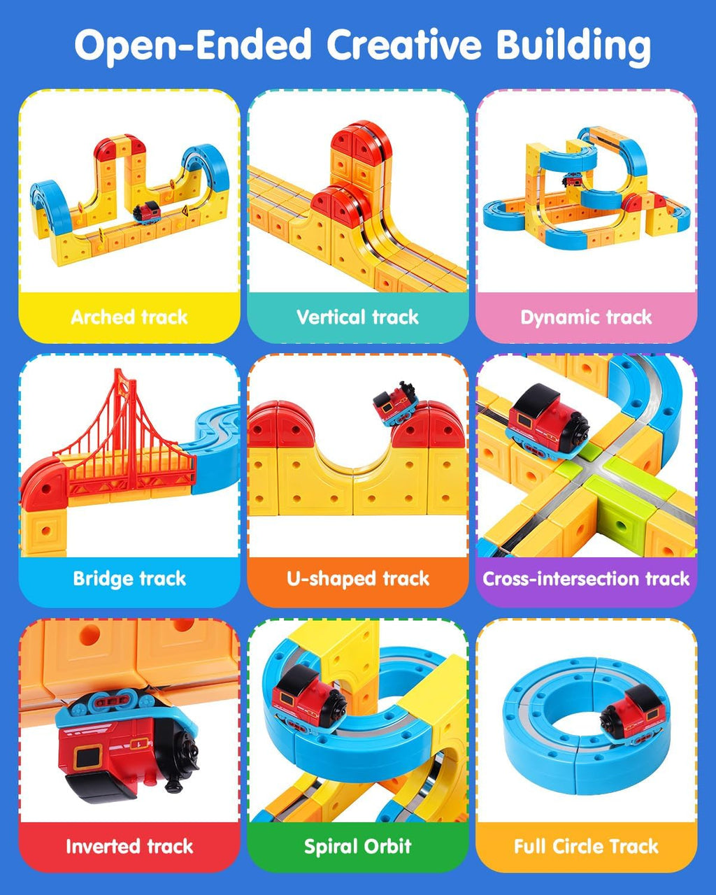 Juego de tren eléctrico