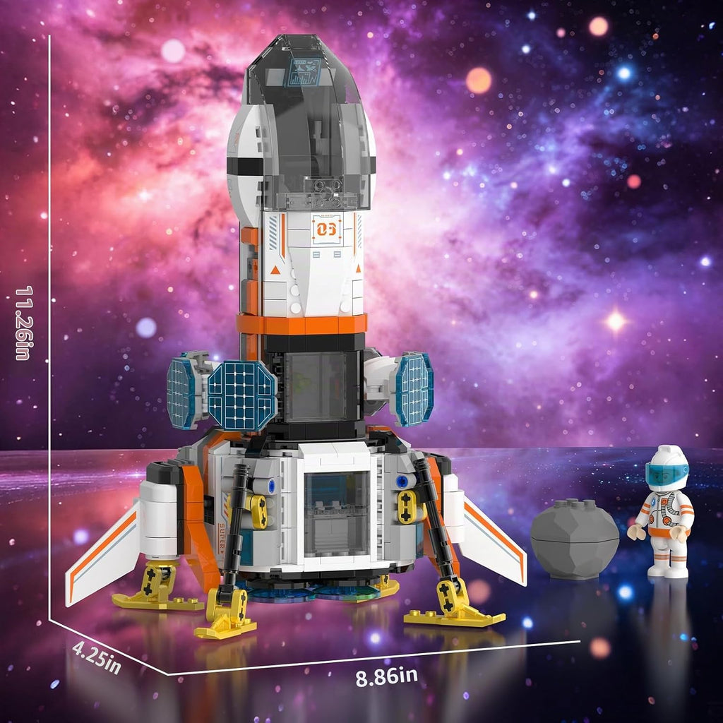 Sistemas modulares del edificio de la nave espacial, bloques de exploración